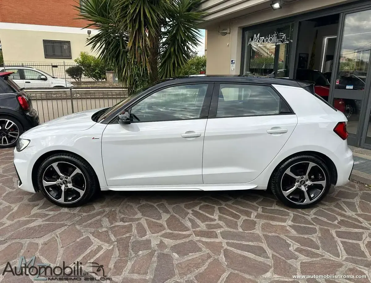Brugt Audi A1 Sportback S-Line 110 HK (80 kW) 2022 Hvid Hatchback
