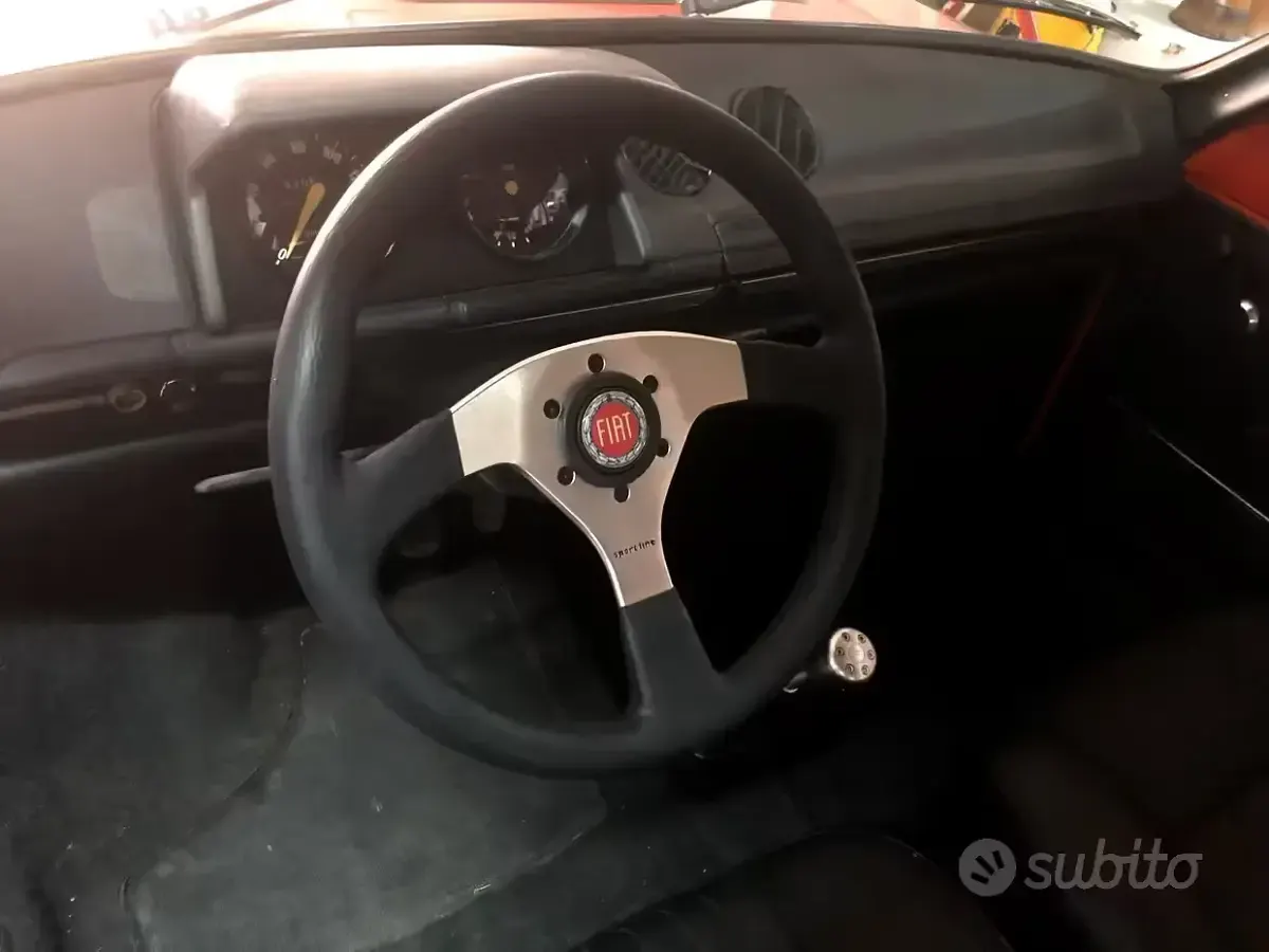 Usata Fiat 127 1970 Rosso Berlina