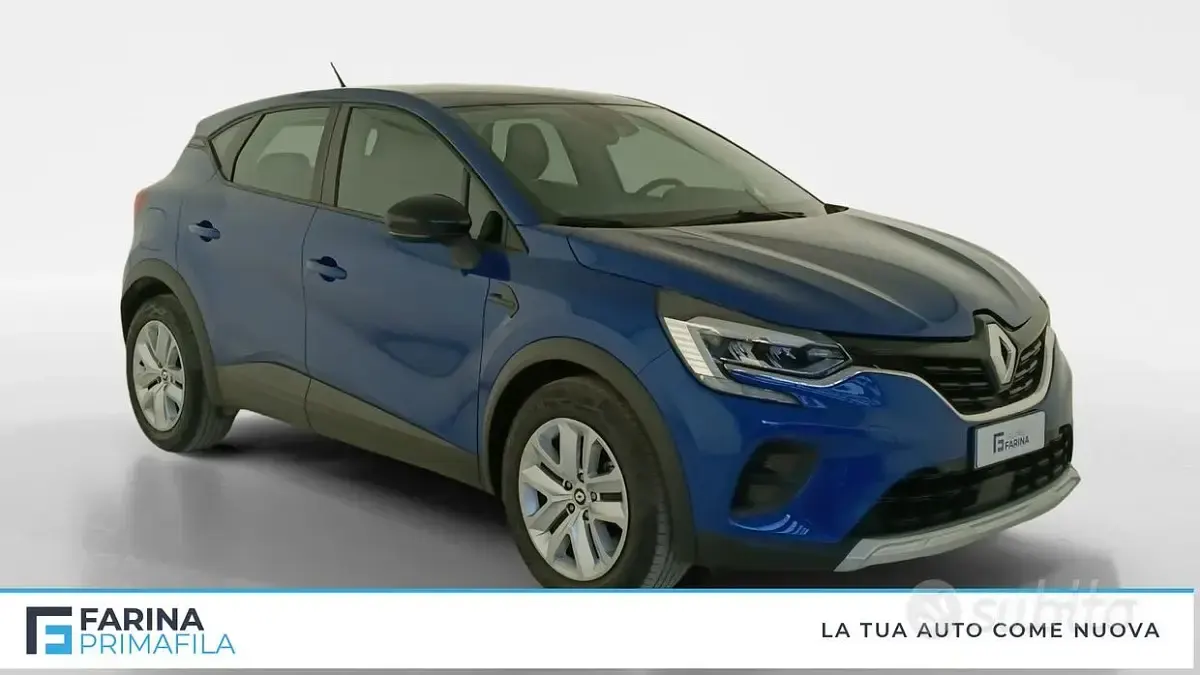 Usata Renault Captur Zen 101 CV (74 kW) 2022 Bluazzurro SUV