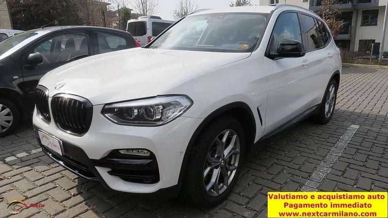 Usata BMW X3 xLine 231 CV (169 kW) 2018 Bianco SUV
