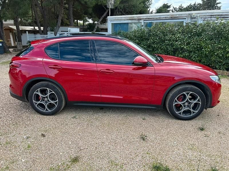 Rosso Usata 2019 Alfa Romeo Stelvio SUV | 16.399 € (Super prezzo) - Immagine 1/4