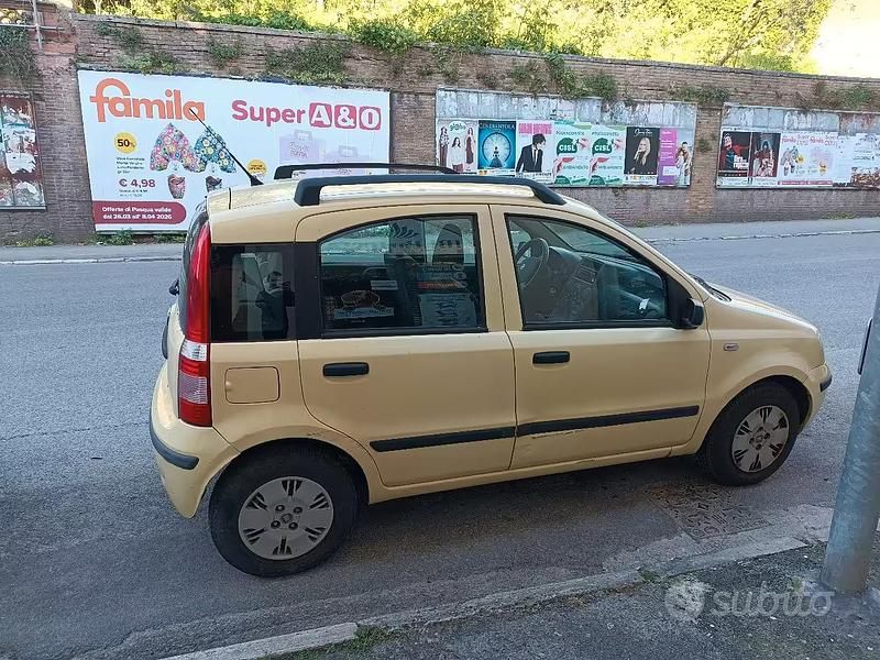 Usata Fiat Panda 60 CV (44 kW) 2007 Giallo Utilitaria
