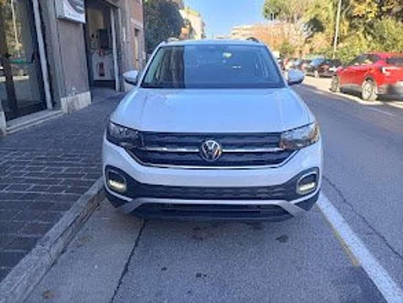 Bianco Usata 2022 VW T-Cross Style SUV | 18.200 € (Buon prezzo) - Immagine 1/4