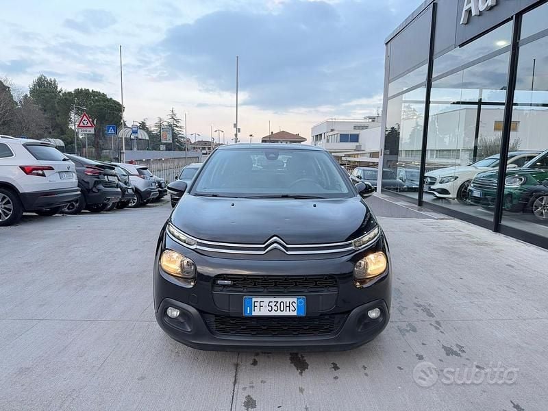 Usata Citroën C3 PureTech 81 CV (59 kW) 2017 Nero Berlina
