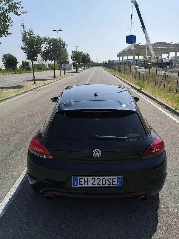 Usata VW Scirocco R-line 140 CV (102 kW) 2011 Nero Coupé