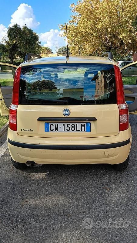 Usata Fiat Panda 60 CV (44 kW) 2003 Giallo Utilitaria