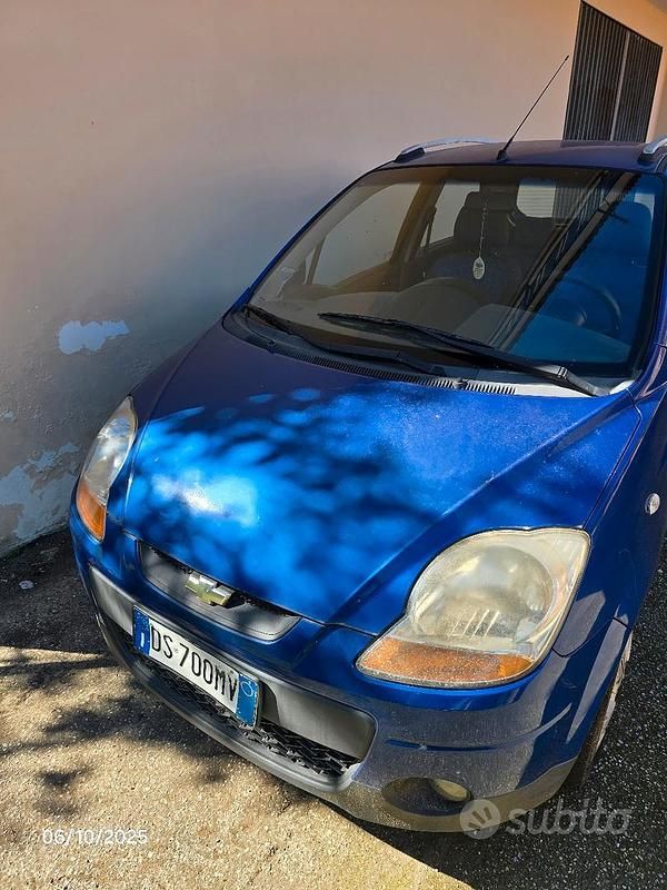 Usata Chevrolet Matiz 52 CV (38 kW) 2007 Blu Utilitaria