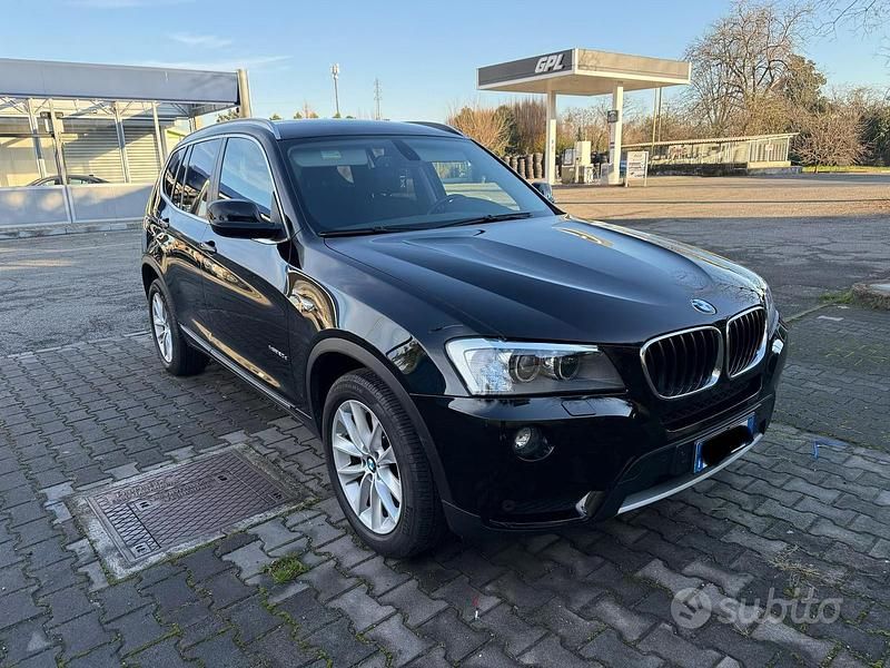 Brugt BMW X3 Efficient Dynamics 186 HK (136 kW) 2012 Sort SUV