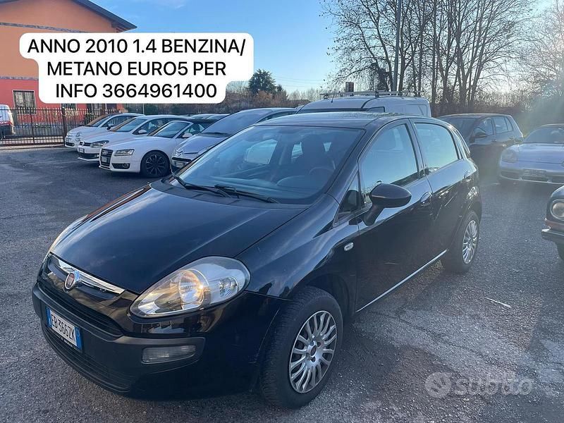 Usata Fiat Punto Evo 77 CV (56 kW) 2010 Nero Utilitaria