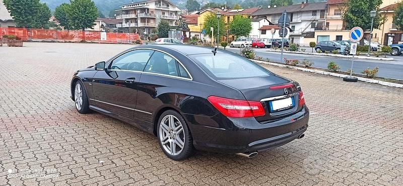 Usata Mercedes E220 AMG 2013 Nero Coupé