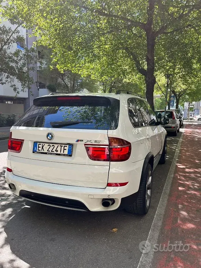 Usata BMW X5 245 CV (180 kW) 2011 Bianco SUV