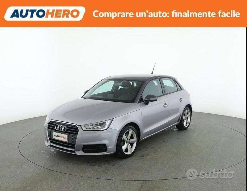 Usata Audi A1 Design 116 CV (85 kW) 2015 Argento Utilitaria