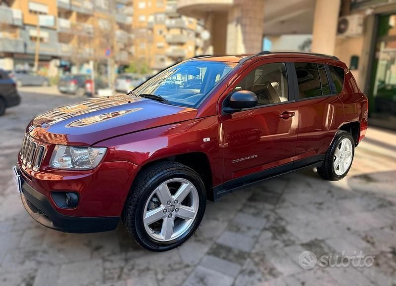 Usata Jeep Compass 163 CV (119 kW) 2013 Rosso SUV