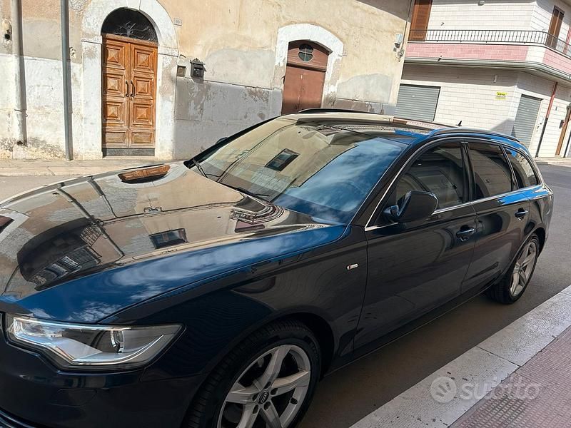 Usata Audi A6 177 CV (130 kW) 2015 Blu Station wagon