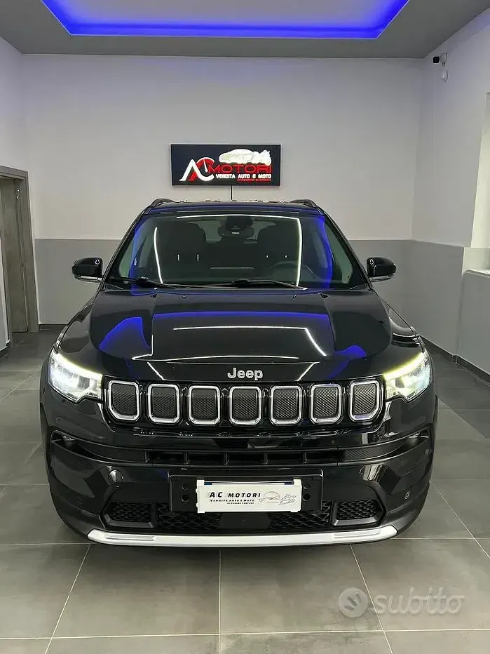 Usata Jeep Compass Limited 131 CV (96 kW) 2021 Nero SUV