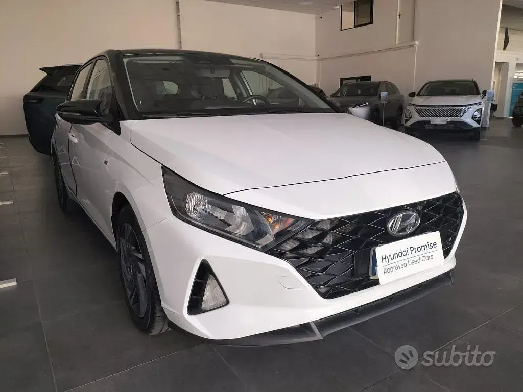 Usata Hyundai i20 101 CV (74 kW) 2021 Bianco Utilitaria