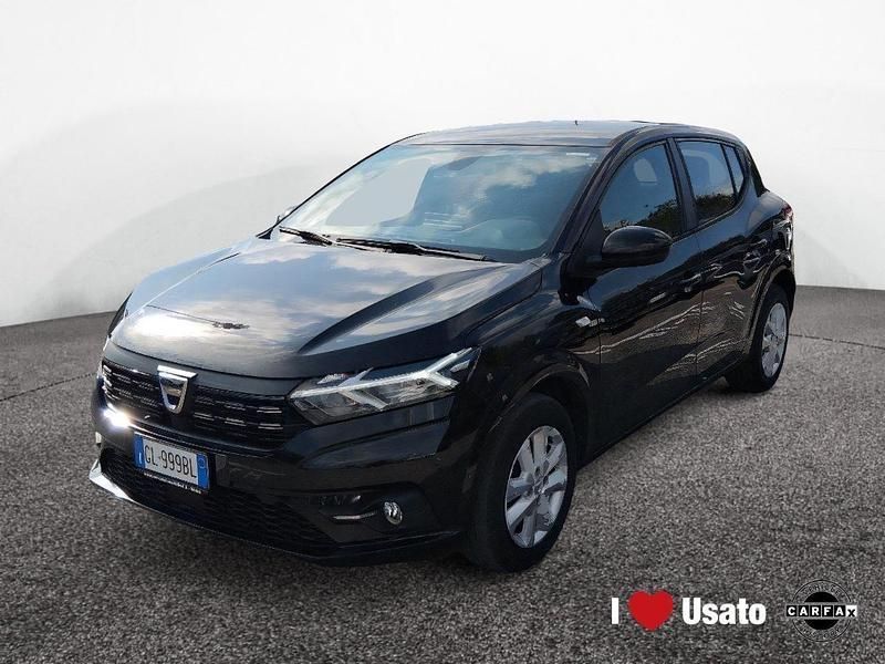 Nero Usata 2022 Dacia Sandero Comfort Due volumi | 11.500 € (Ottimo prezzo) - Immagine 1/3