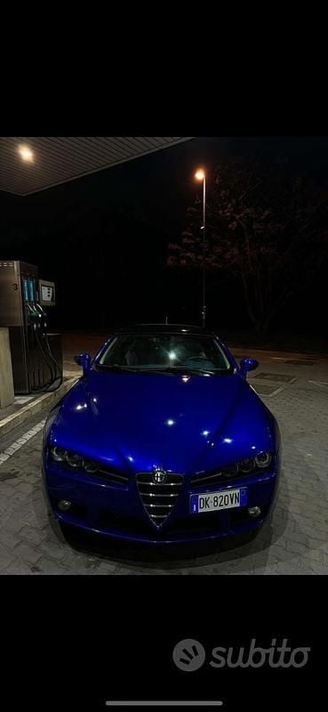 Usata Alfa Romeo Brera 210 CV (154 kW) 2007 Blu Coupé
