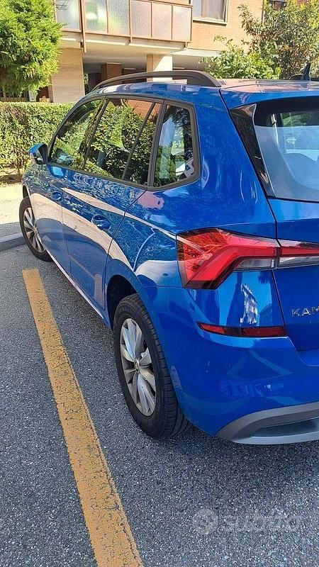 Usata Skoda Kamiq 90 CV (66 kW) 2021 Blu SUV