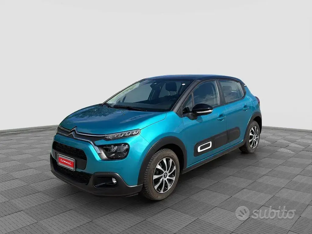 Usata Citroën C3 Feel 83 CV (61 kW) 2021 Spring blue Utilitaria