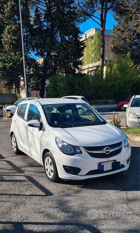 Gebraucht Opel Karl 2019 Weiß Kleinwagen