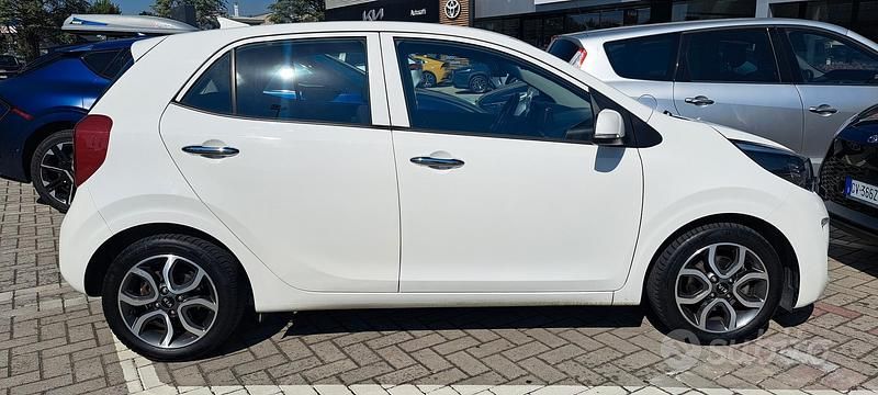 Usata Kia Picanto 67 CV (49 kW) 2019 Bianco Utilitaria