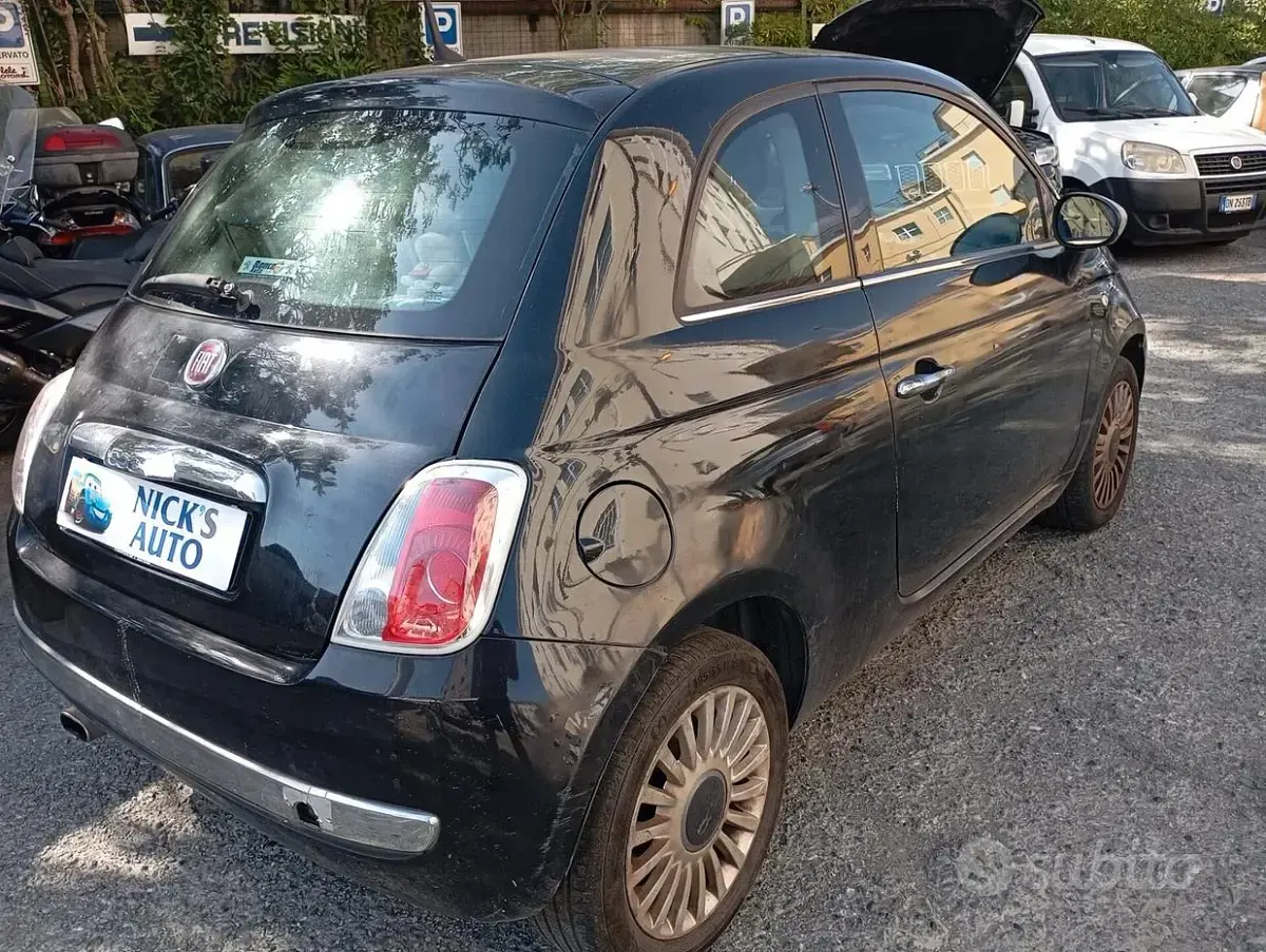 Usata Fiat 500 69 CV (50 kW) 2012 Nero Berlina