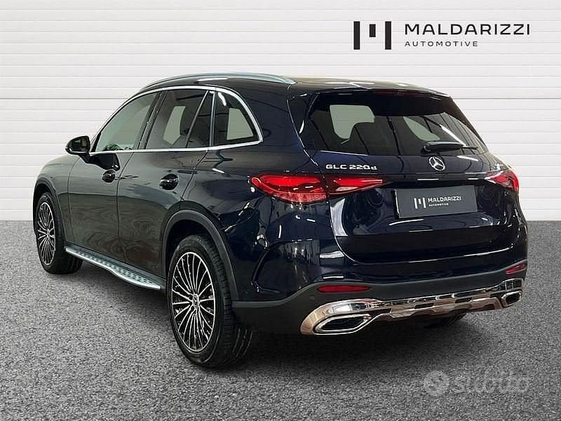Usata Mercedes GLC220 Advanced 197 CV (144 kW) 2023 Blu SUV