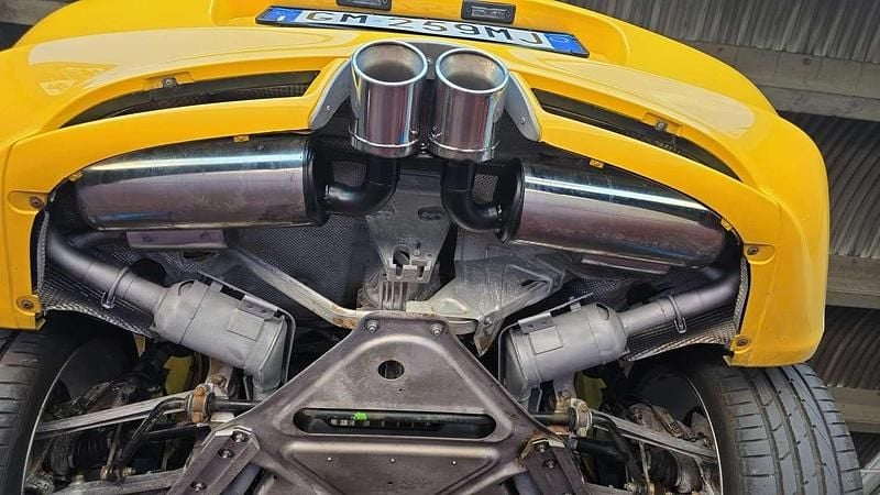 Usata Porsche 986 Boxster 228 CV (167 kW) 2003 Giallo Cabrio