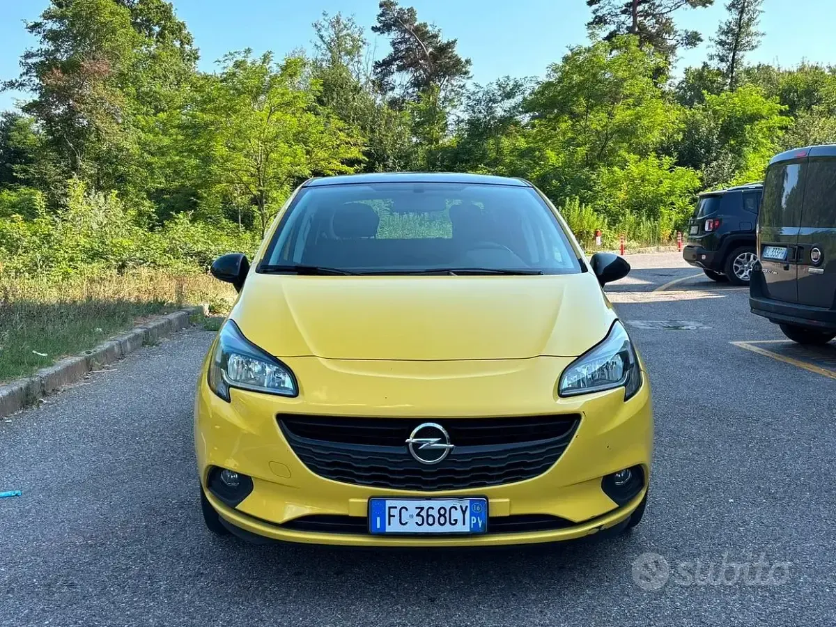 Usata Opel Corsa 90 CV (66 kW) 2016 Giallo Utilitaria
