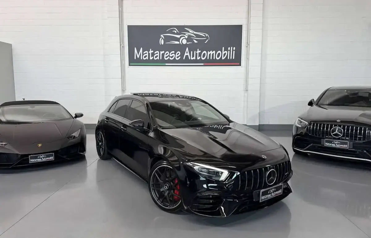 Usata Mercedes A45 AMG AMG 421 CV (309 kW) 2020 Nero notte Utilitaria
