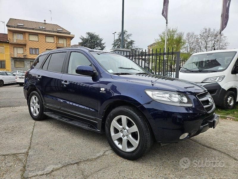 Usata Hyundai Santa Fe Active 155 CV (114 kW) 2007 Blu SUV
