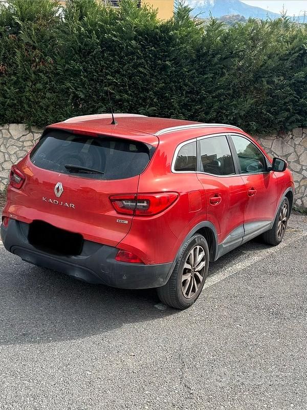 Usata Renault Kadjar Life 110 CV (80 kW) 2015 Rosso SUV