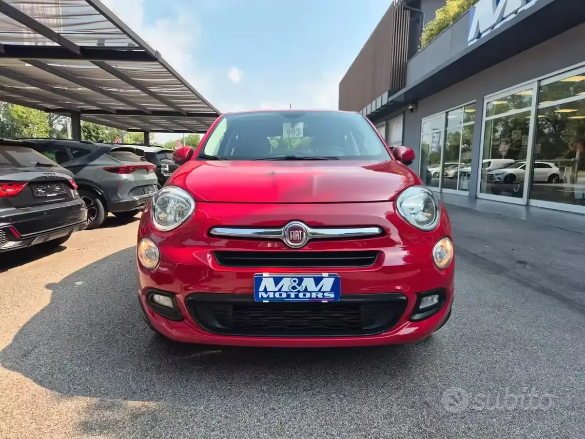 Usata Fiat 500X Lounge 95 CV (69 kW) 2017 Rosso SUV