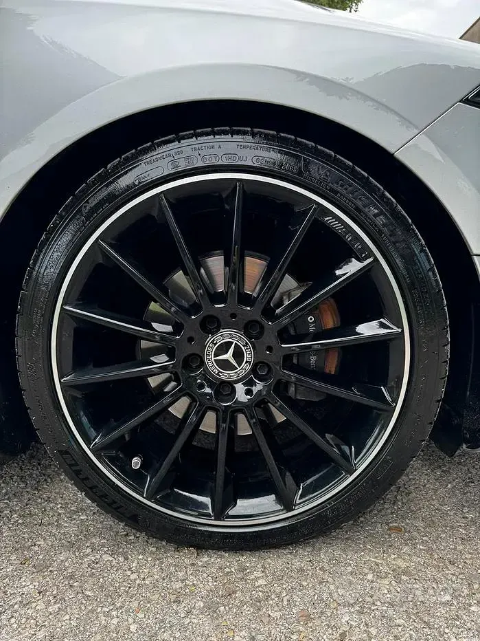 Usata Mercedes A200 Premium Plus 150 CV (110 kW) 2019 Grigio Berlina