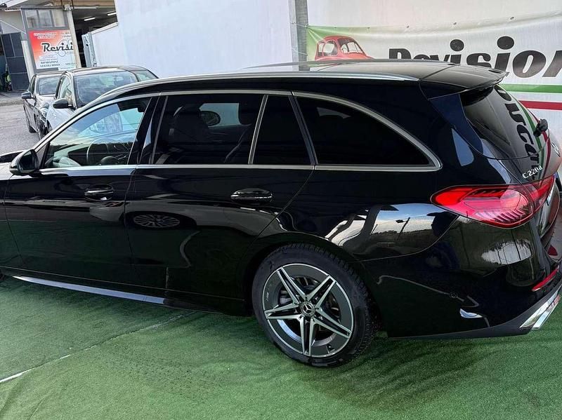 Usata Mercedes C220 Premium Plus 200 CV (147 kW) 2021 Nero ossidania Station wagon