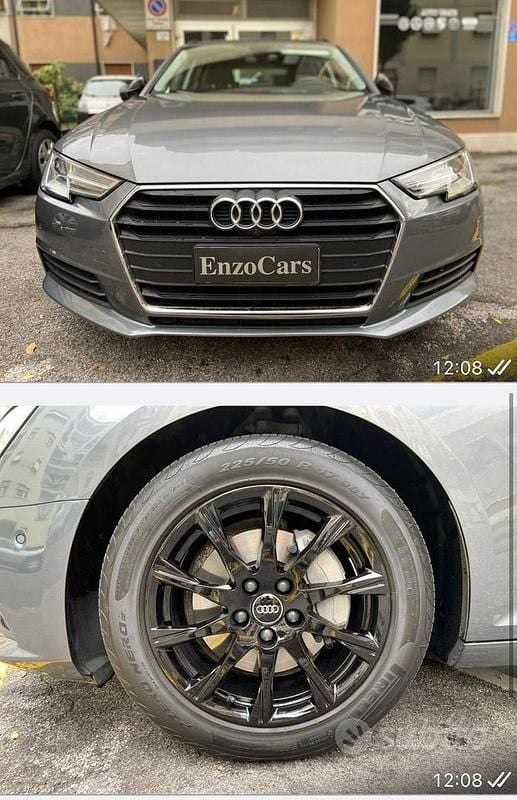 Usata Audi A4 Business 190 CV (139 kW) 2017 Grigio Berlina