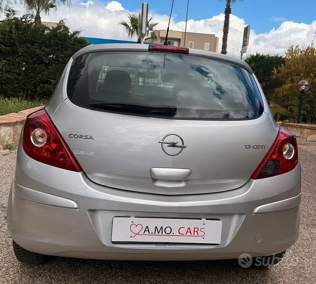 Usata Opel Corsa Enjoy 75 CV (55 kW) 2008 Grigio Utilitaria