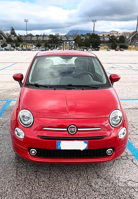Usata Fiat 500 Lounge 69 CV (50 kW) 2016 Rosso Utilitaria