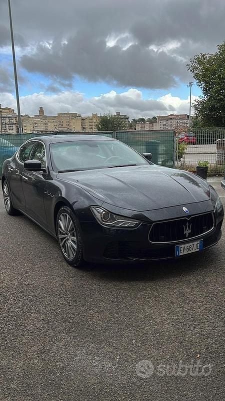 Usata Maserati Ghibli 250 CV (183 kW) 2015 Nero Berlina