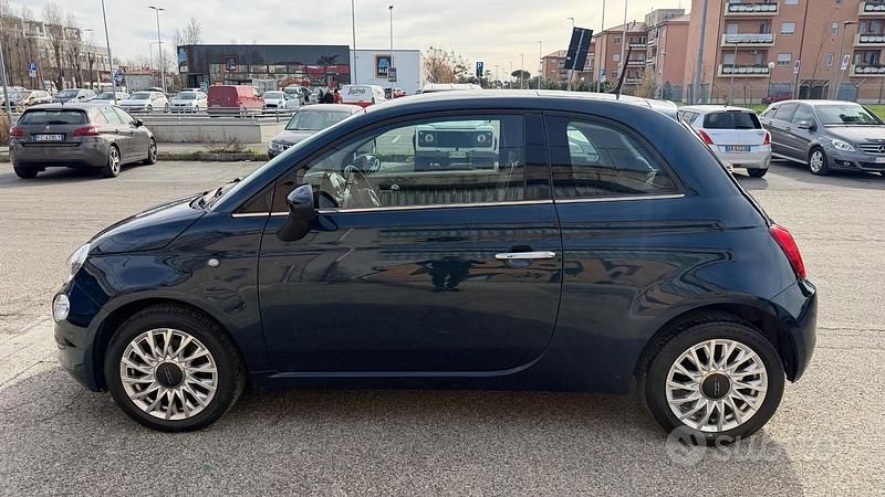 Usata Fiat 500 Lounge 69 CV (50 kW) 2019 Blu Berlina