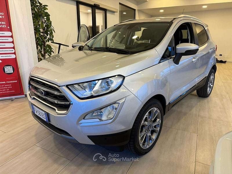 Usata Ford Ecosport Titanium 125 CV (91 kW) 2019 Argento SUV