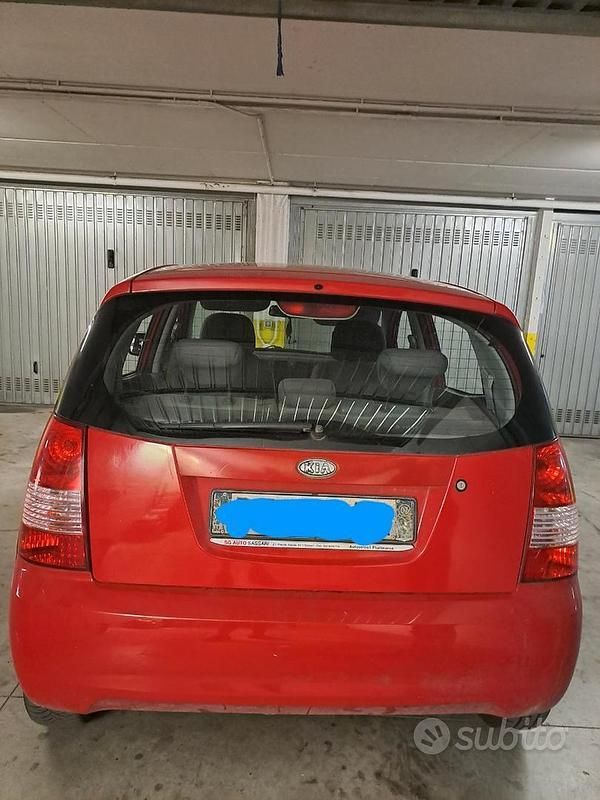 Usata Kia Picanto 2007 Rosso Utilitaria