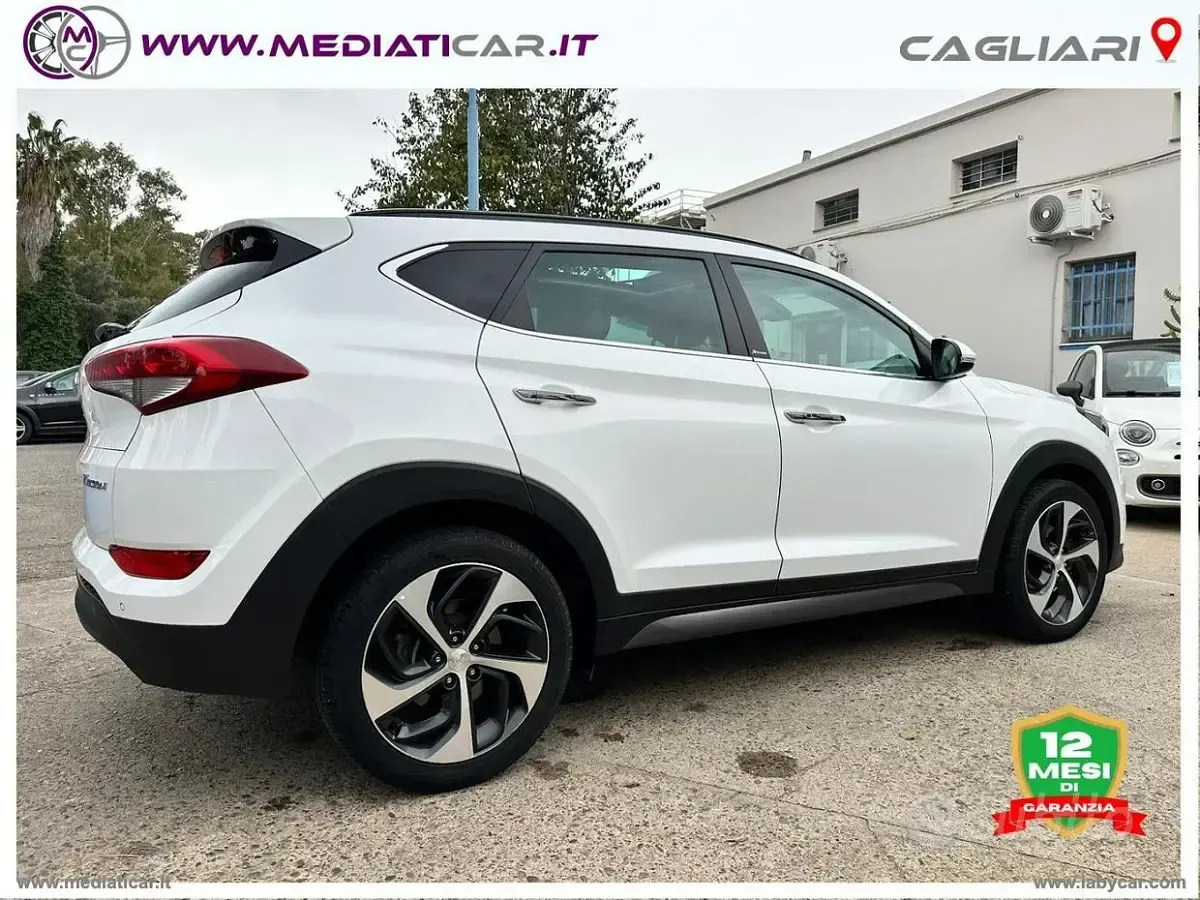 Usata Hyundai Tucson Xpossible 141 CV (103 kW) 2016 Bianco SUV