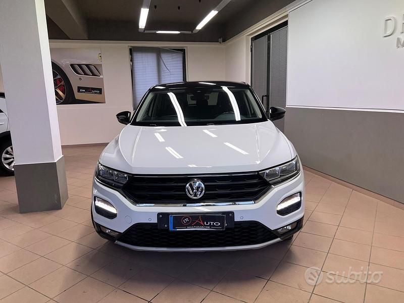 Usata VW T-Roc Advance 116 CV (85 kW) 2018 Bianco SUV