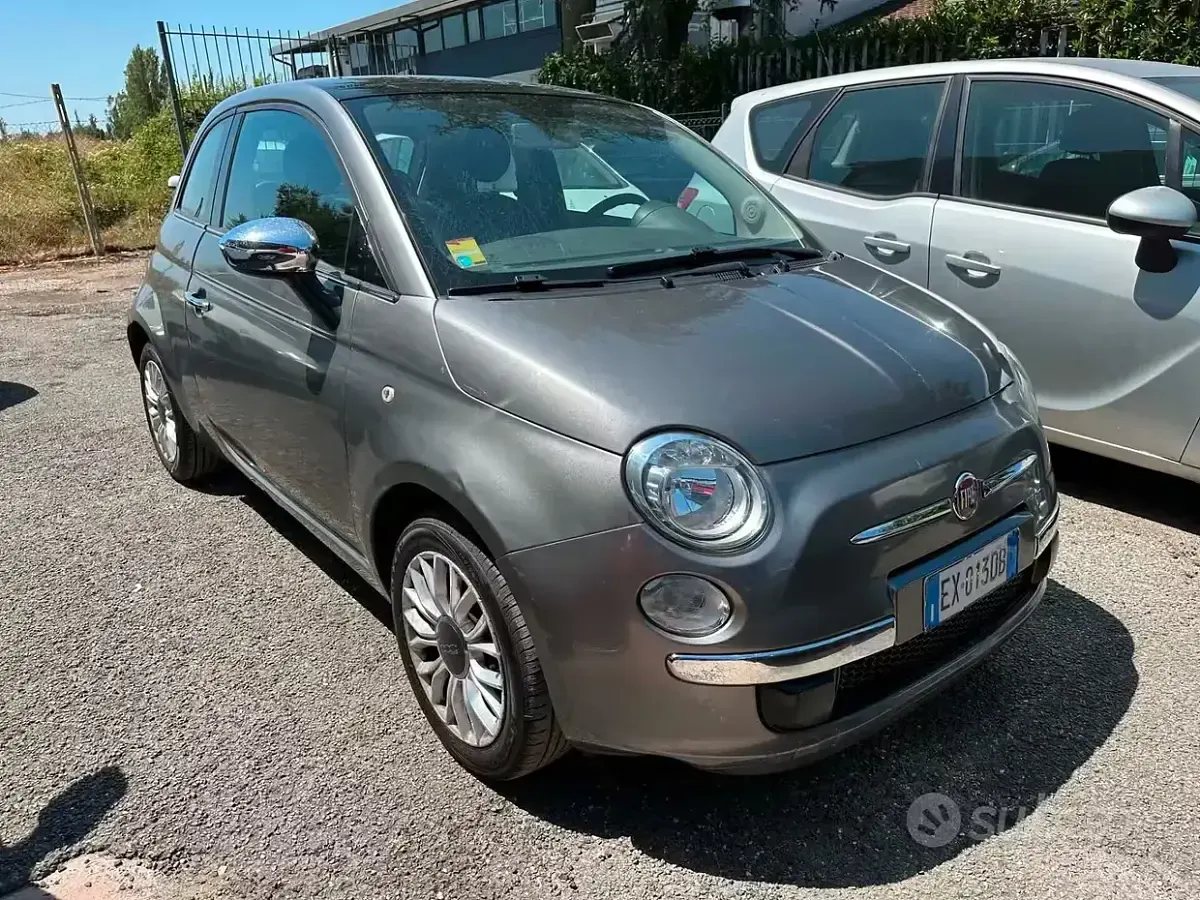 Usata Fiat 500 Lounge 69 CV (50 kW) 2014 Grigio Berlina