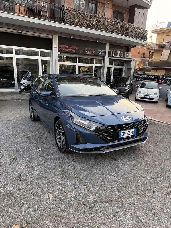 Usata Hyundai i20 Prime 101 CV (74 kW) 2024 Blu ghiaccio Utilitaria