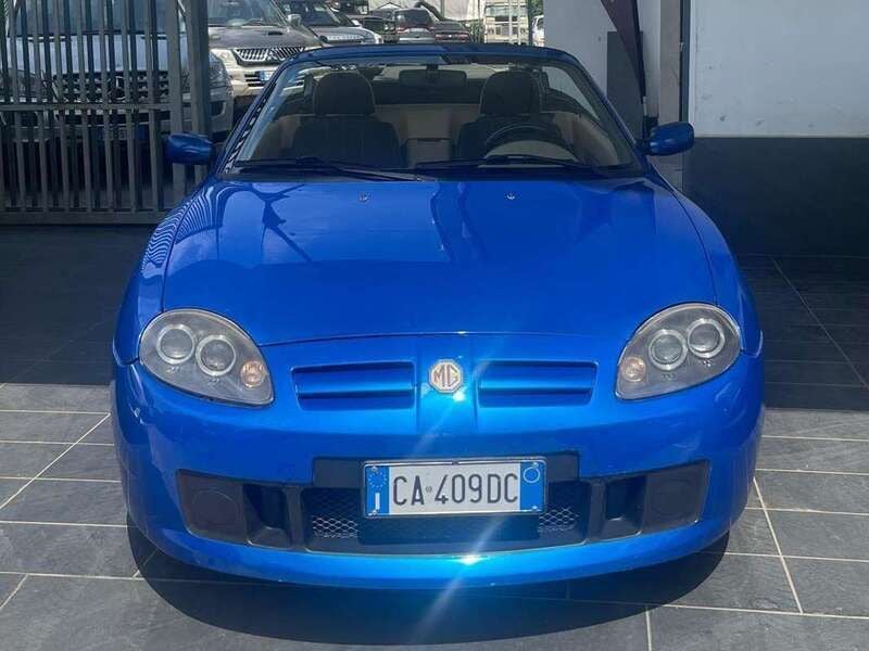 Usata MG TF 116 CV (85 kW) 2002 Blu/azzurro Cabrio