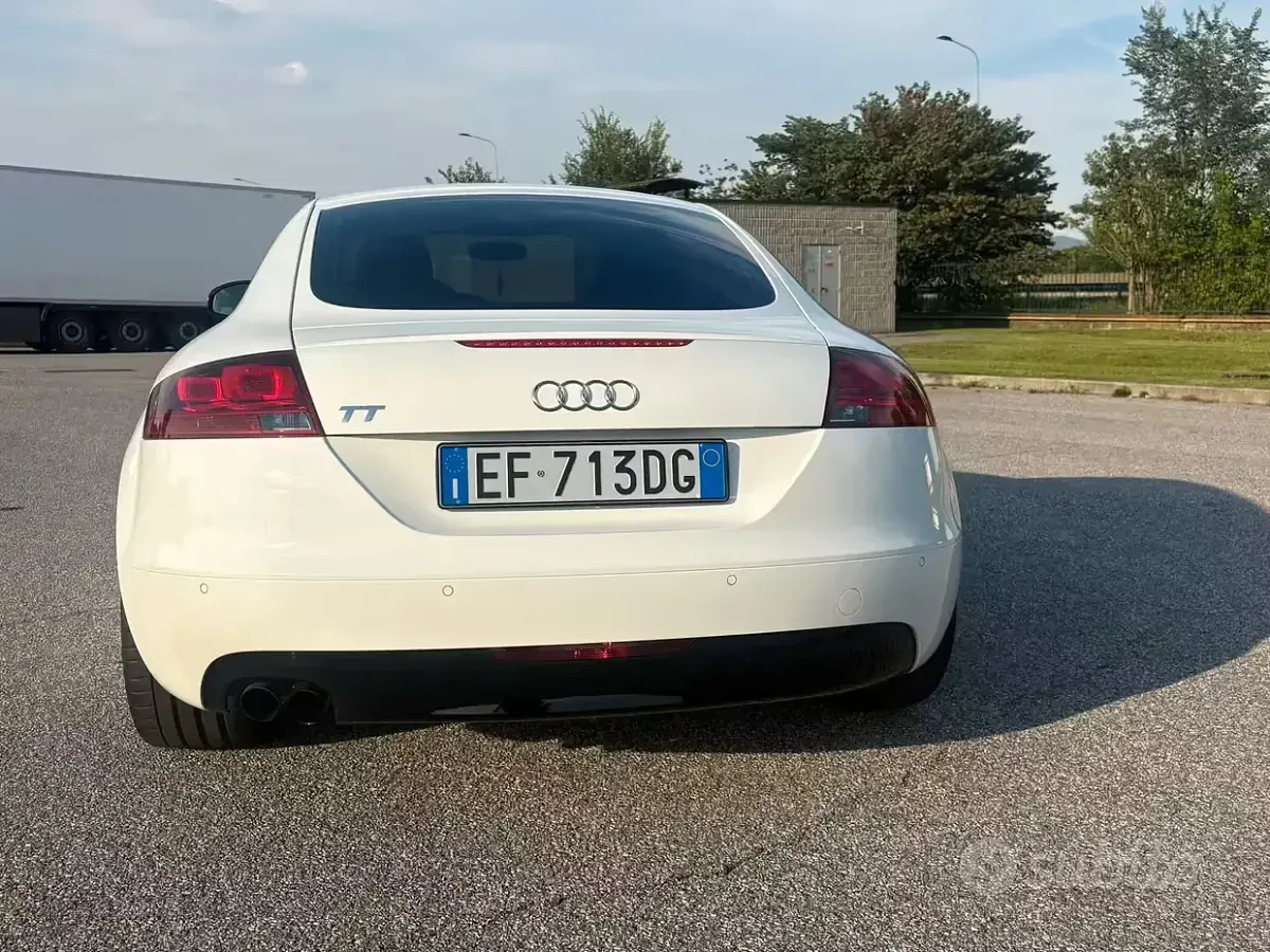 Usata Audi TT S-Line 211 CV (155 kW) 2010 Bianco Coupé