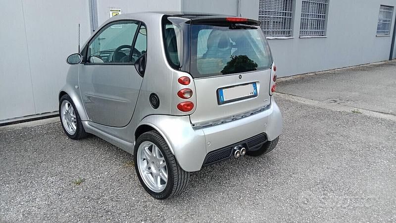 Usata Smart ForTwo Coupé Brabus 75 CV (55 kW) 2004 Grigio Coupé